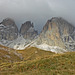 Die Langkofelgruppe in den Dolomiten