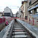 BESANÇON: Travaux du tramway, Avenue Fontaine Argent - 02.