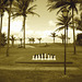 Échec et Dames  /  Chess & Checkers - Varadero, CUBA.  Février 2010 - Sepia