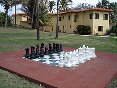 Échec et Dames  /  Chess & Checkers - Varadero, CUBA - 3 Février 2010