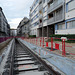 BESANÇON: Travaux du tramway, Avenue Fontaine Argent - 03.