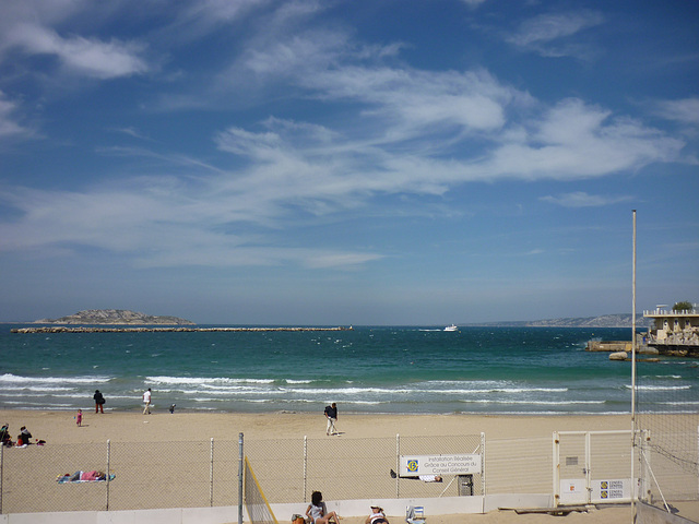 Marseille Plage des Catalans