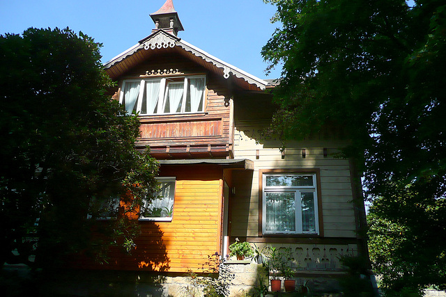 Holzhäuser von 1904 in Ostrau bei Bad Schandau