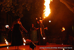 la chaleur de la flamme et perceptible chez moi....