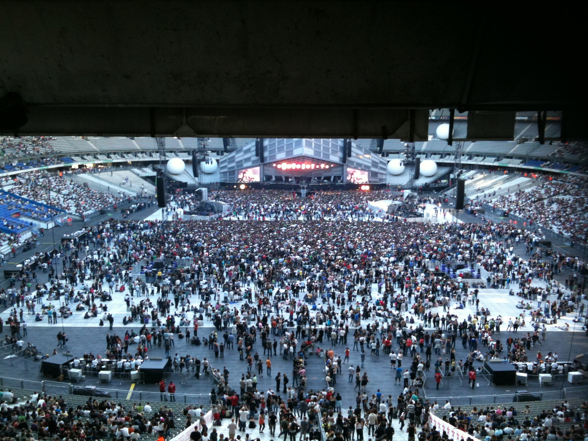Concert Muse au Stade de France 11/06/2010