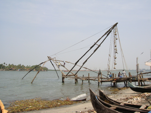 Chinese fishing at Cochin