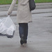 Grande Dame Blonde et mature en bottes à talons hauts - Tall blond Lady in high-heeled boots - Båstad / Suède - Sweden.  01-11-2008