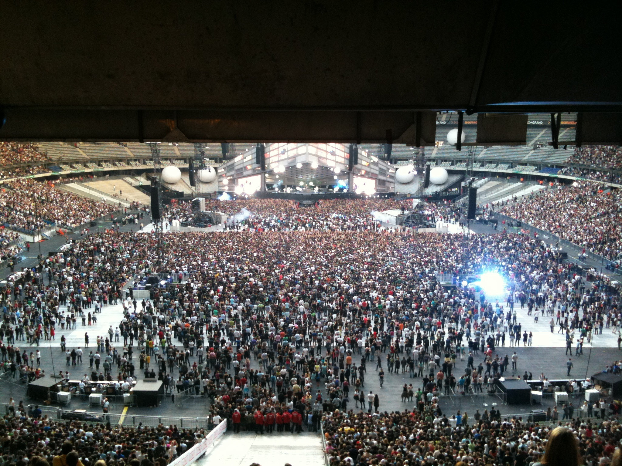 Concert Muse au Stade de France 11/06/2010