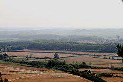 Le canal du Midi depuis l'oppidum d'Enserunes