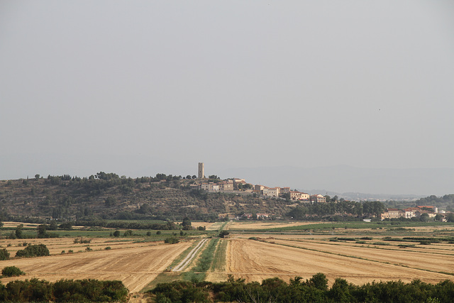 Vue depuis l'oppidum d'Enserunes