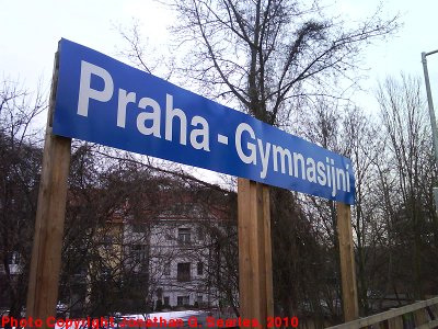 Nadrazi Praha-Gymnasijni Sign, Prague, CZ, 2010