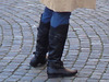 La Dame blonde Rikstelefon avec lunettes et bottes sexy / Rikstelefon Blond mature Lady with glasses in jeans and flat sexy Boots - Ängelholm  / Suède - Sweden.  23-10-2008