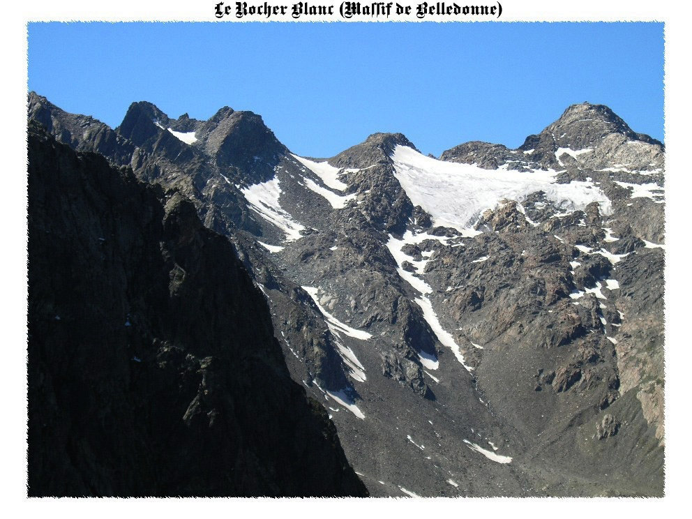 Massif de Belledone (Rocher Blanc)