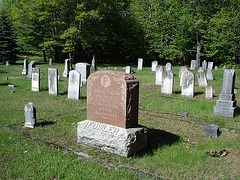 Cimetière de Gouverneur cemetery  / NY. USA / États-unis.   16 mai 2010