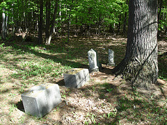 Cimetière de Gouverneur cemetery  / NY. USA / États-unis.   16 mai 2010