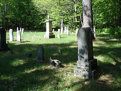 Cimetière de Gouverneur cemetery  / NY. USA / États-unis.   16 mai 2010