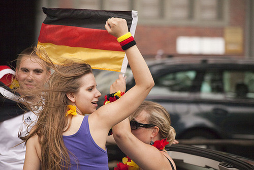 World Cup 2010 - Quarter Final celebrations