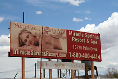 Miracle Springs Resort Billboard (7176)