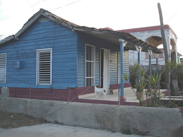 Maison cubaine / Cuban house - Varadero, CUBA. 6 février 2010