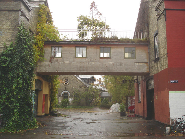 Chapelle Sundhedshuset chapel / Christiania / Copenhague - Copenhagen.  26 octobre 2008 - Smedien view