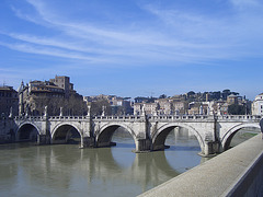 Tiberbrücke in Rom