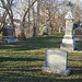 Cimetière et église / Church and cemetery - St-Eugène / Ontario, CANADA -  04-04-2010