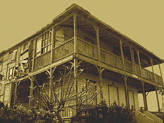 Villa Alice / Varadero, CUBA. 6 février 2010 - Sepia