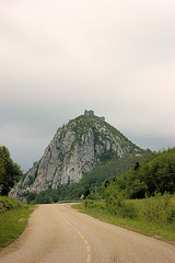 le château de MONSEGUR (ruine)