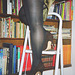 Lady Roxy avec / with permission - Lecture en talons hauts / Reading in high heels