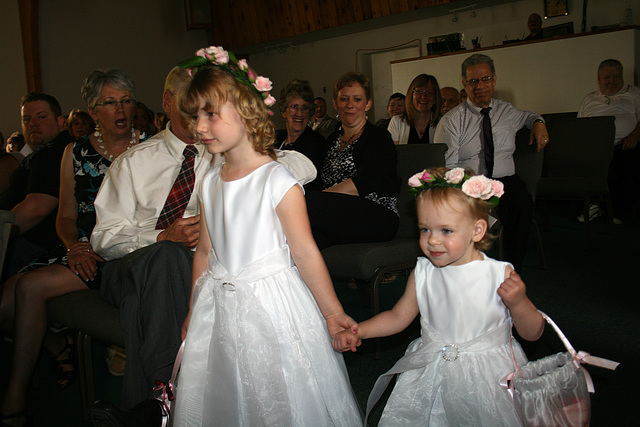 Flower Girls - First Down the Aisle