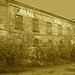 La maison Flex house / Christiania -  Copenhague / Copenhagen.  26 octobre 2008 - Sepia avec ciel photofiltré