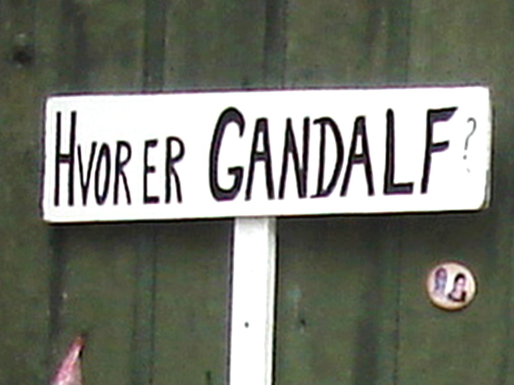 La maison Hvorer Gandalf house - Christiania /  Copenhagen - Copenhague.  26 octobre 2008