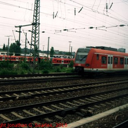Trains Near Munchen Hbf, Edited Version, Munchen (Munich), Bayern, Germany, 2010 Trains Near Munchen Hbf, Edited Version, Munchen (Munich), Bayern, Germany, 2010