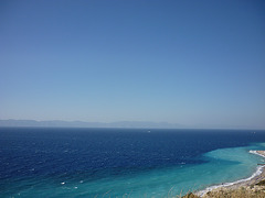Rhodes la mer Egée