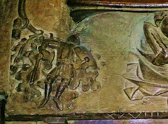 ely cathedral , soldier