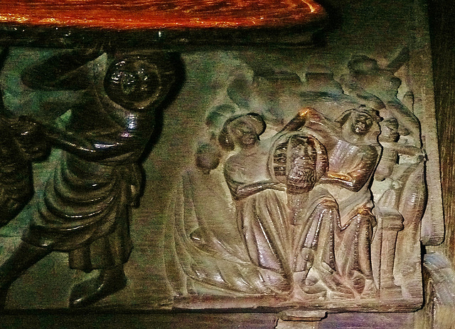 ely cathedral, baptist's death