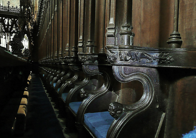 ely cathedral stalls