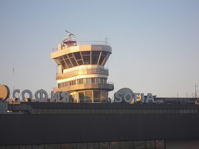 Aéroport de Sofia.