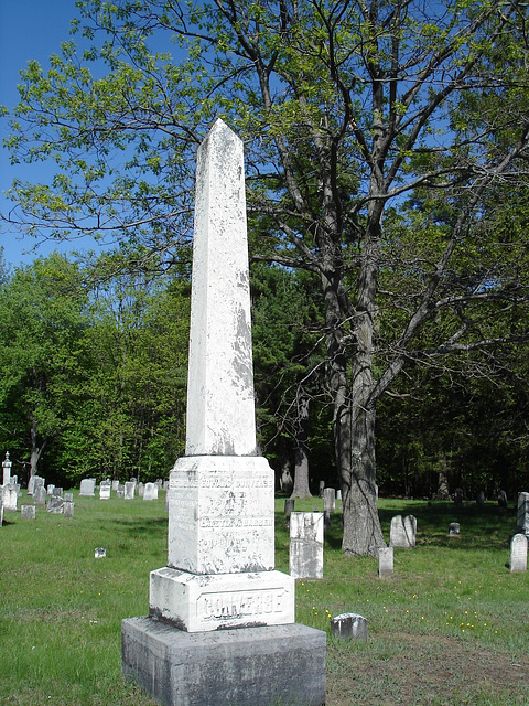 Cimetière de Gouverneur cemetery  / NY. USA / États-unis.   16 mai 2010