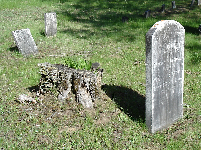 Cimetière de Gouverneur cemetery  / NY. USA / États-unis.   16 mai 2010