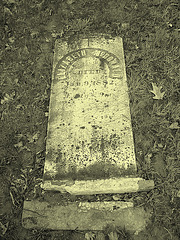 Cimetière de Gouverneur cemetery  / NY. USA / États-unis.   16 mai 2010 -  Photo ancienne / Vintage