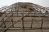 Bamboo scaffolding