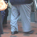 Obésité danoise / Danish obesity -  Gare centrale de Copenhague / Copenhagen central train station.  20/10/2008