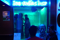 Ice vodka bar