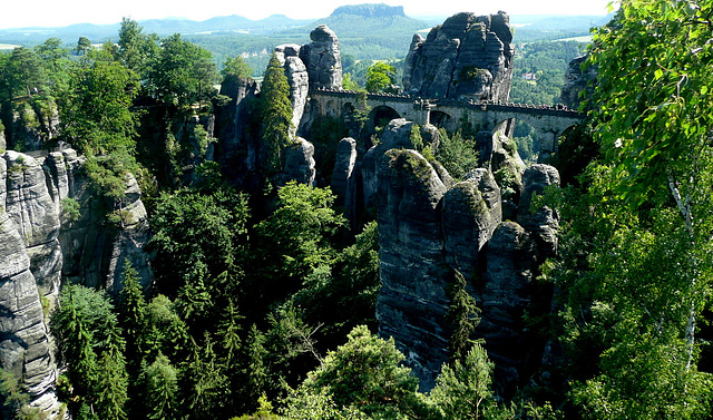 Impressionen auf der Bastei