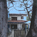 Maison cubaine / Cuban house - Varadero, CUBA. 6 février 2010-  Avec ceil bleu photofiltré