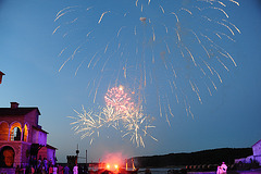 Feuerwerk  zum Abschluß