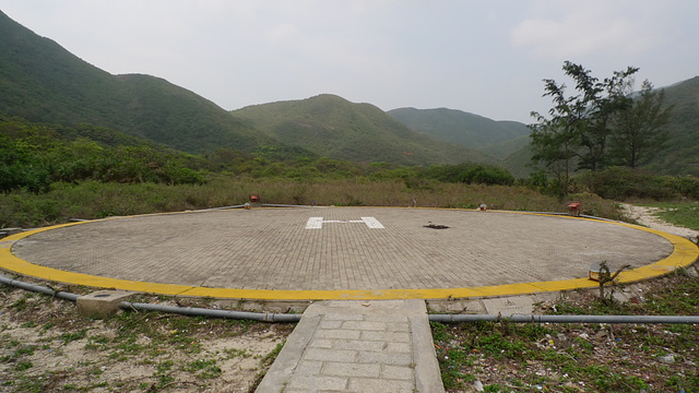 Heliport at Saikung