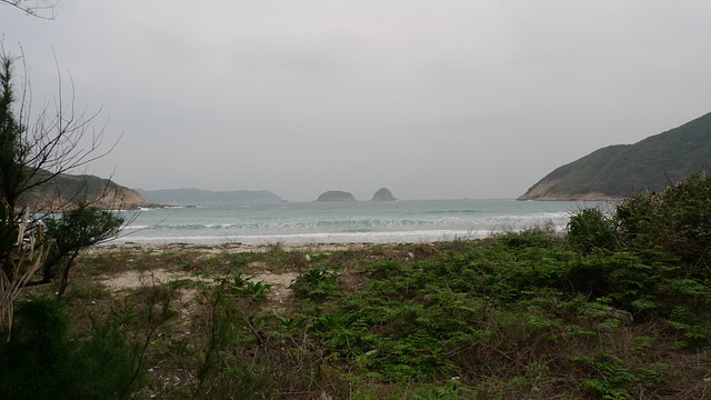 Abandoned beach