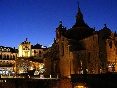 Square by the river